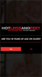 Mobile Screenshot of hotlegsandfeet.com